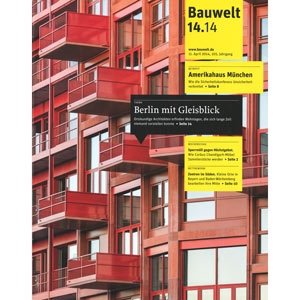 Bauwelt 14/2014 Berlin mit Gleisblick